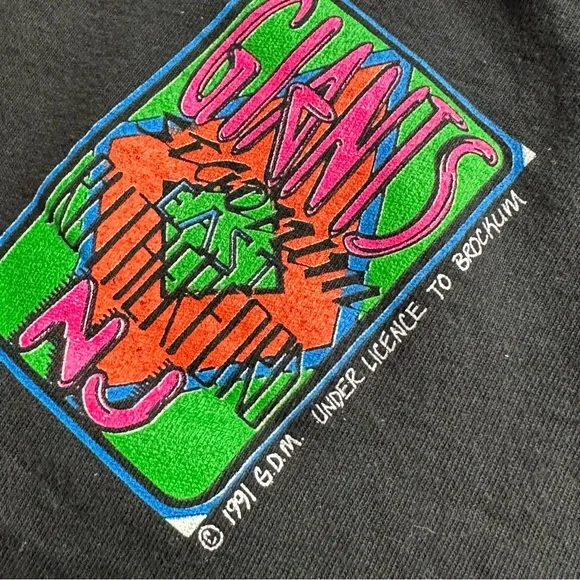 Vintage 90s Brockum Group Grateful Dead 1991 Tour Double Sided tee Large